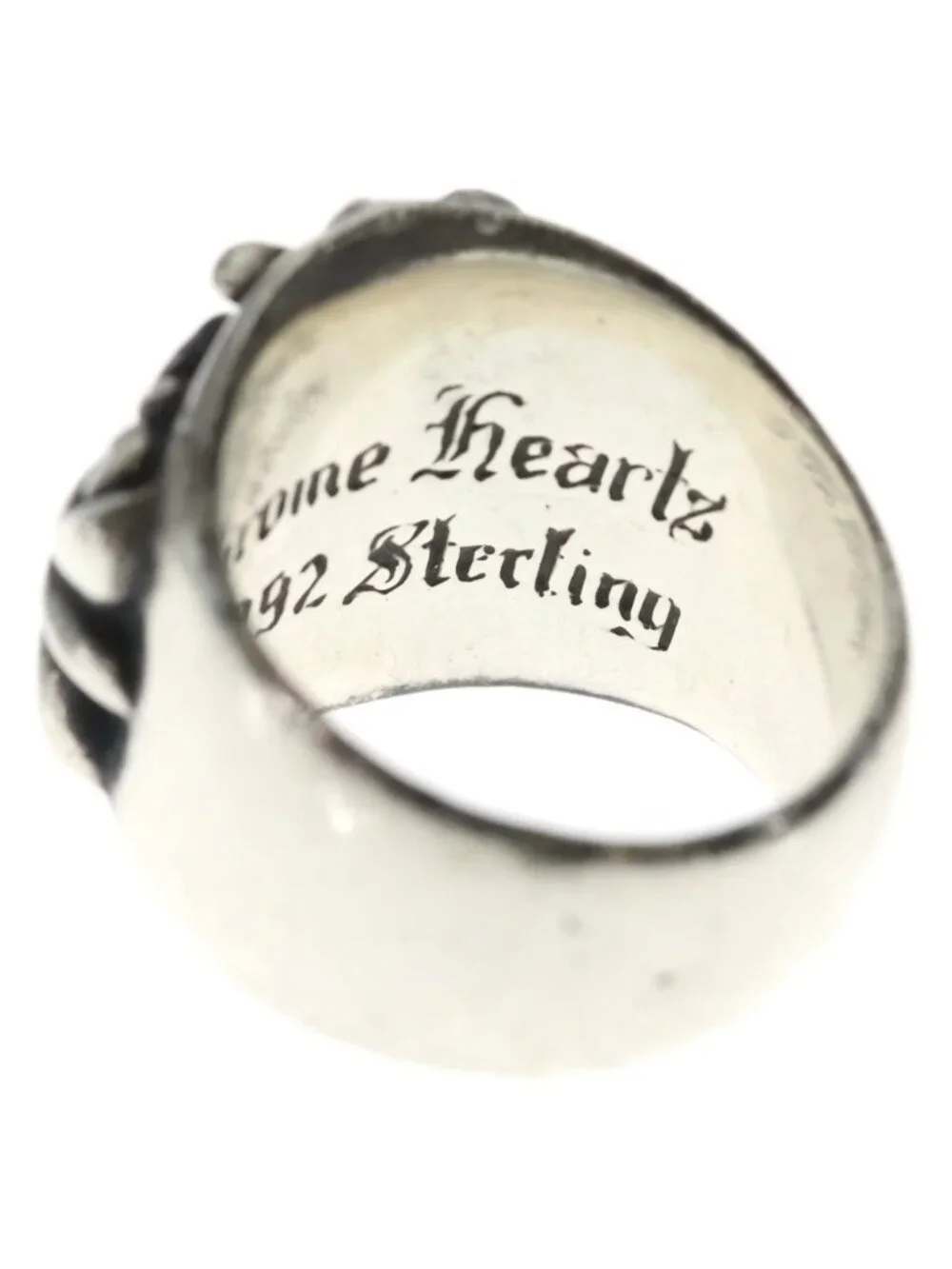 Chrome Hearts Keeper Ring Silver